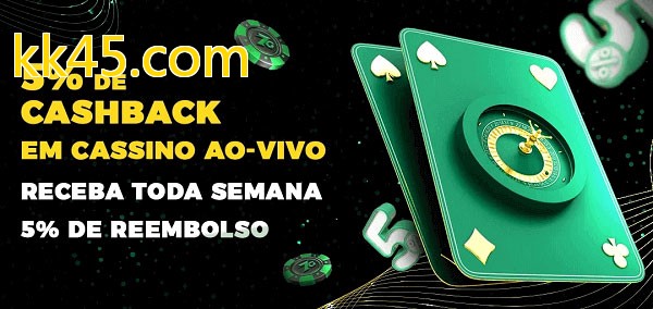 Promoções do cassino ao Vivo kk45.com